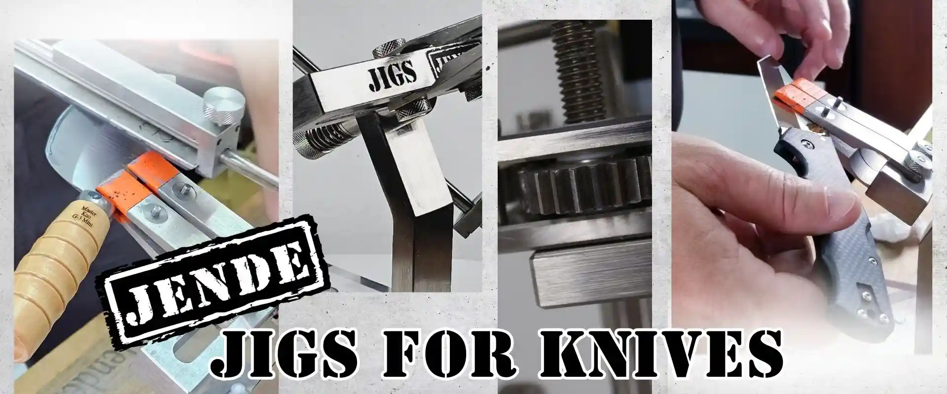 Jende JIGS for Knives - Jende Industries Guided Knife Sharpener v2.0